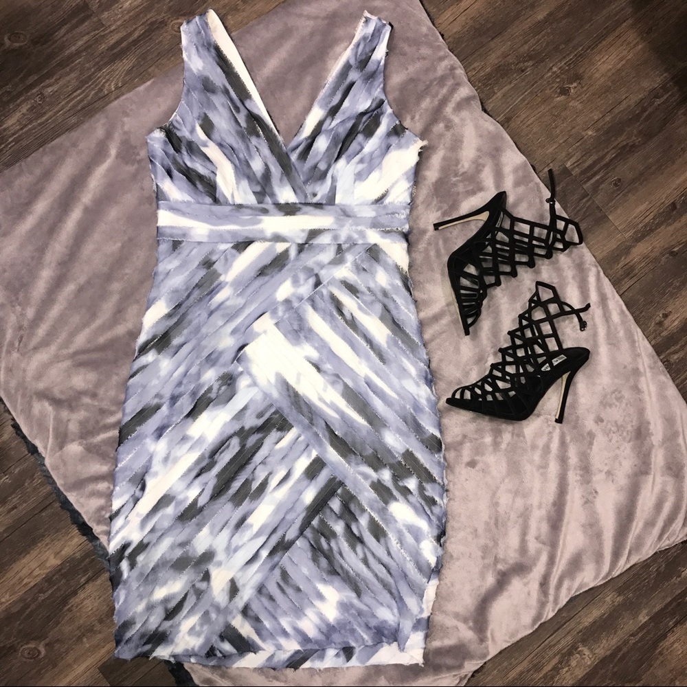 Ann Taylor Multi Color Sleeveless Dress