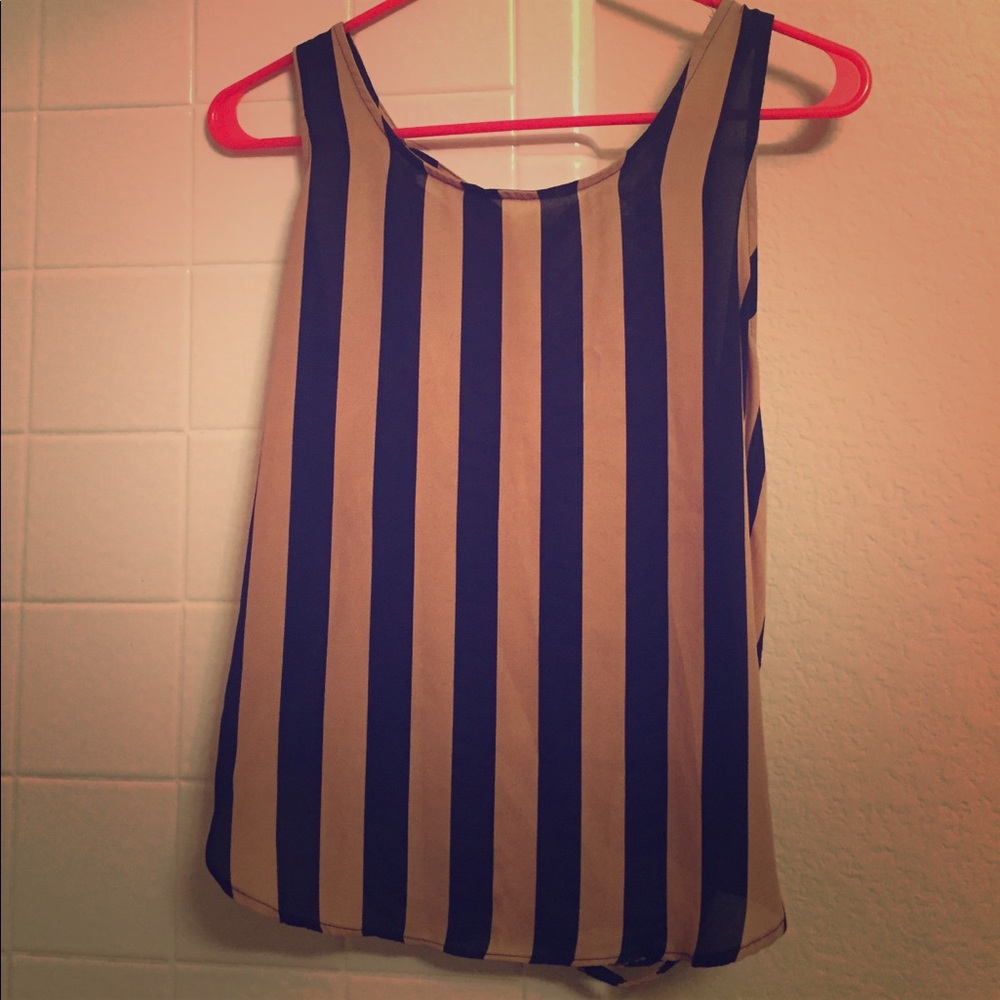 Stripe tank top