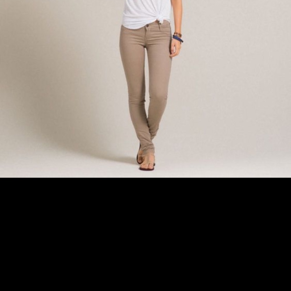 Hollister beige jeans