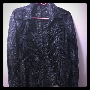 Express button down size small