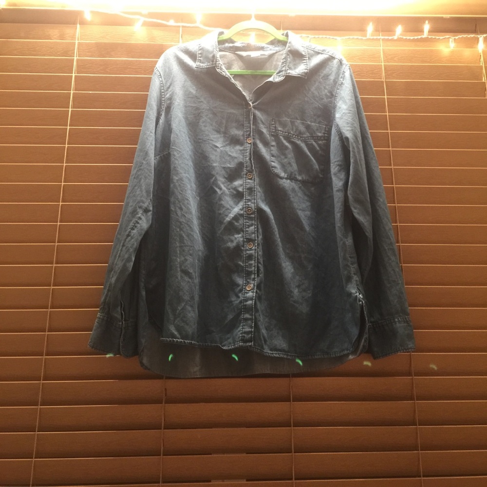 Chambray top