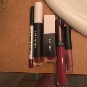 Liquid lipsticks selling separately