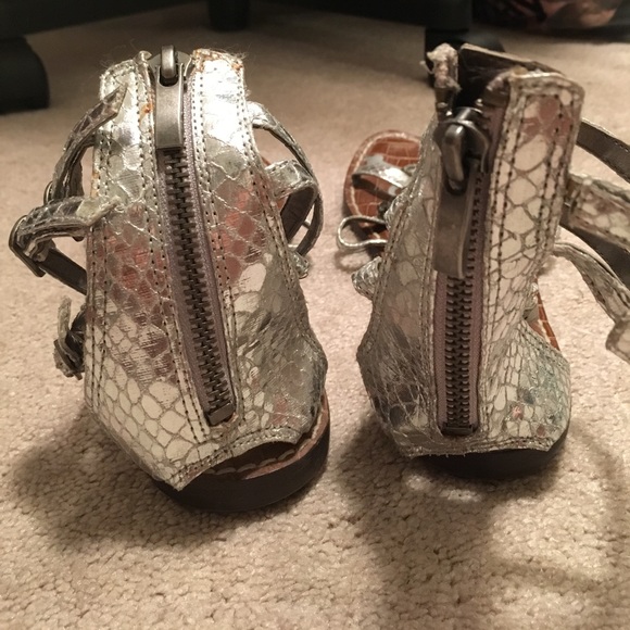 Sam Edelman Hudson silver gem crystal sandals - Picture 3 of 5