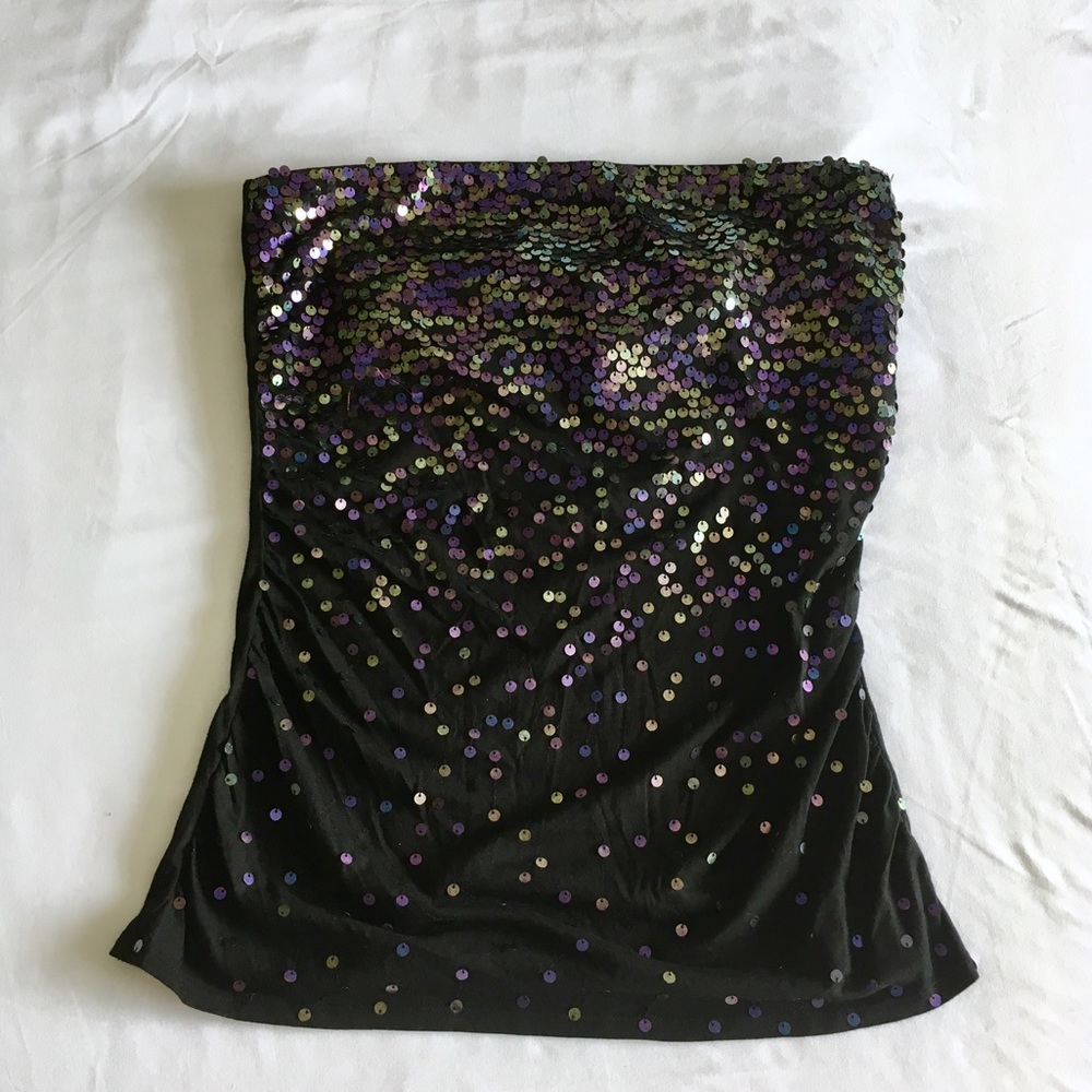 Sparkly Tube Top