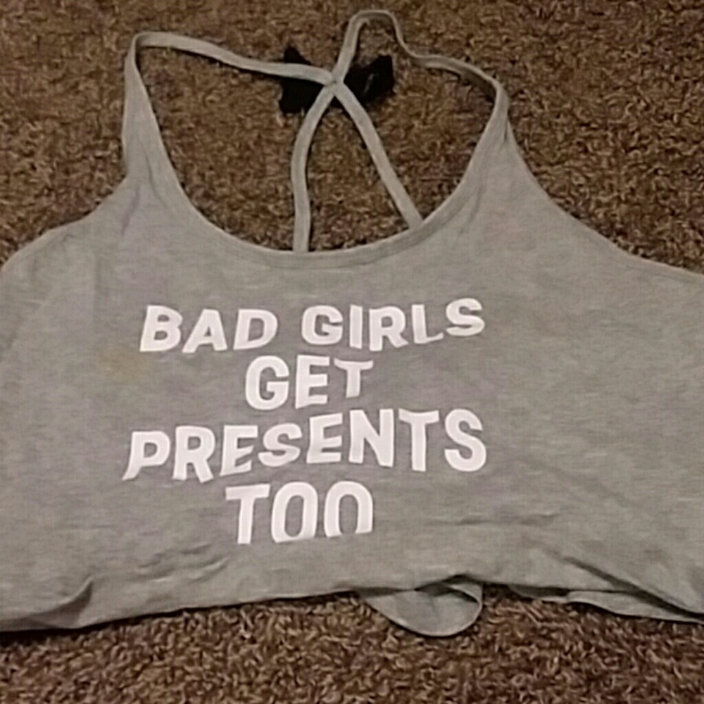 Cropped tank top