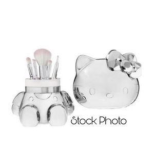 HELLO KITTY CHROME SEPHORA 5 PC BRUSH SET