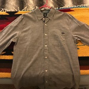 Volcom long sleeve button up