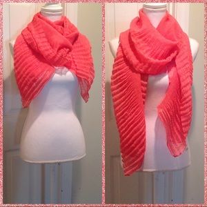 Coral CATO Scarf