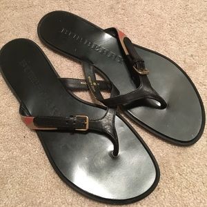 Burberry iconic masie flip flop
