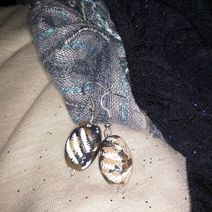Vintage cerramic earrings