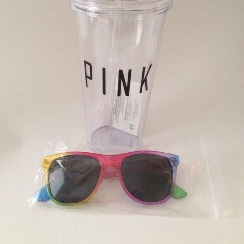Limited edition rainbow sunglasses