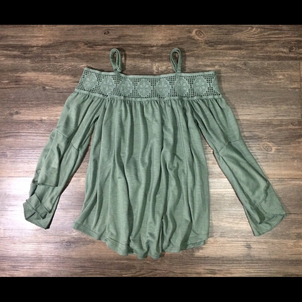 Off the shoulder top.