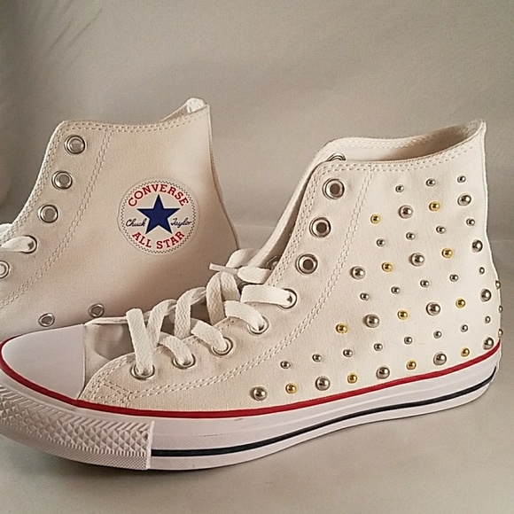 Converse Shoes - NWOT! Converse All Star Embellished High Tops
