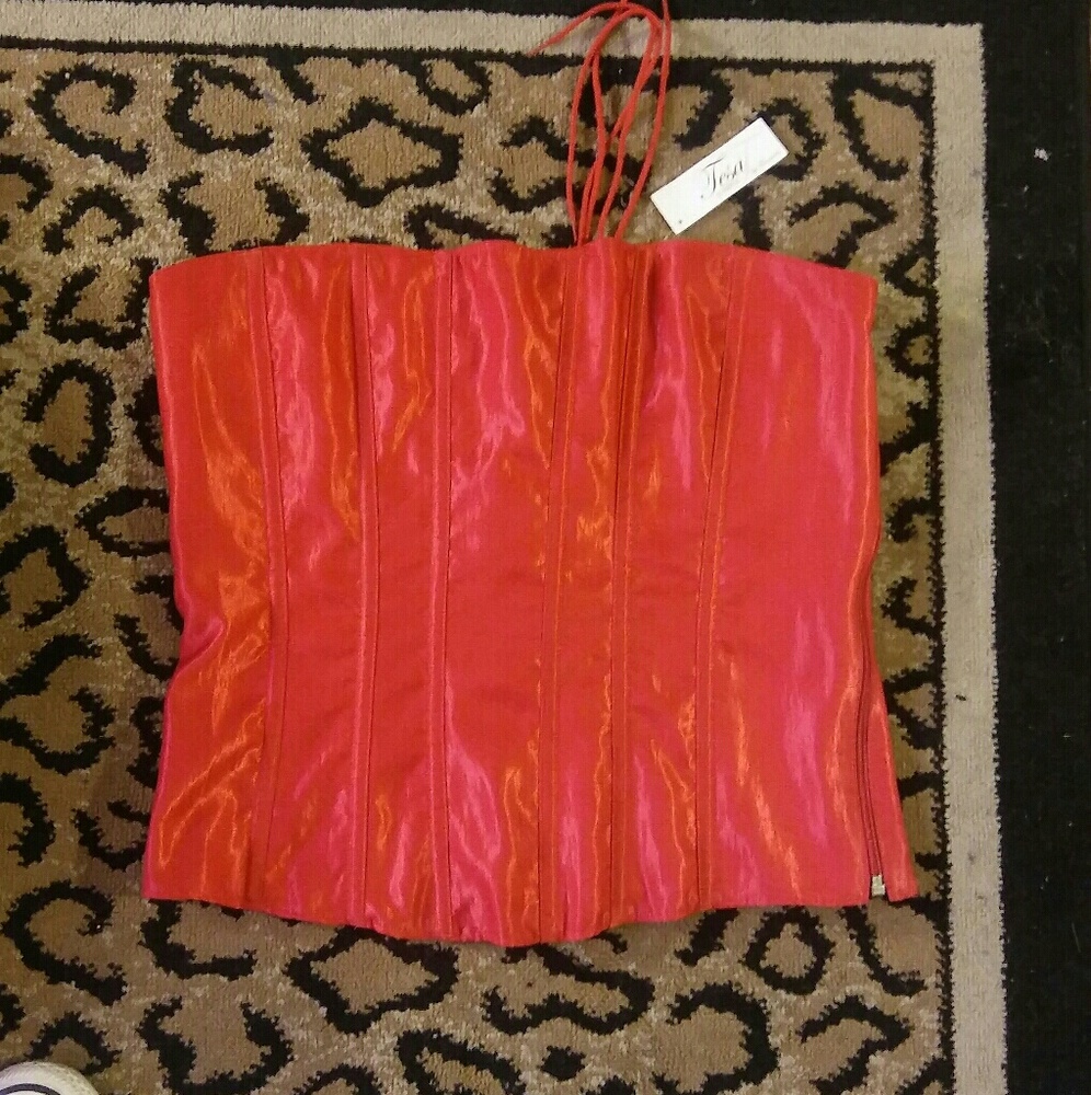 Red corset