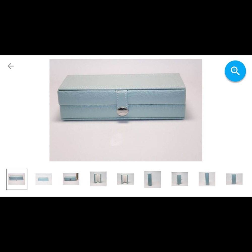 Pottery Barn McKenna Travel Jewelry Box