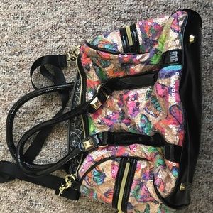 Betsy Johnson butterfly purse