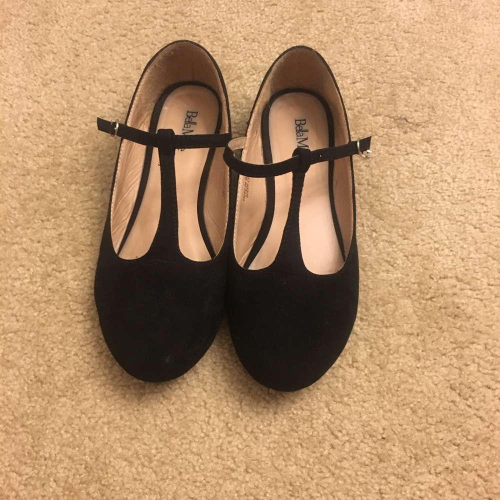 Black flats