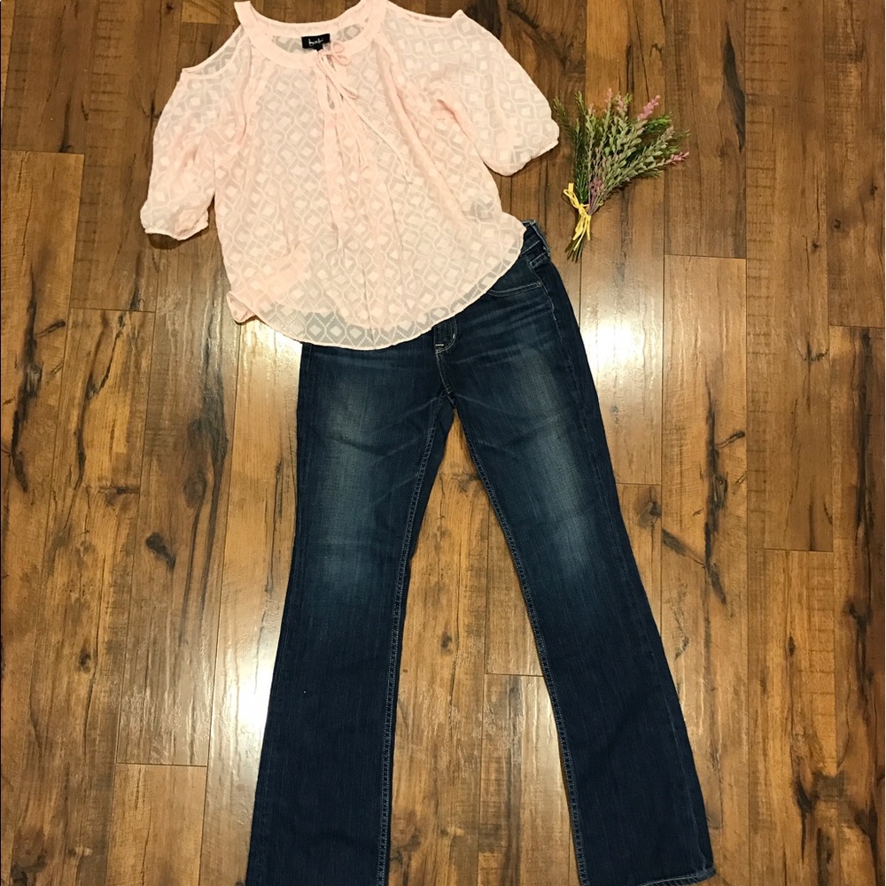 Big Star 1974 Hazel mid rise boot cut jeans