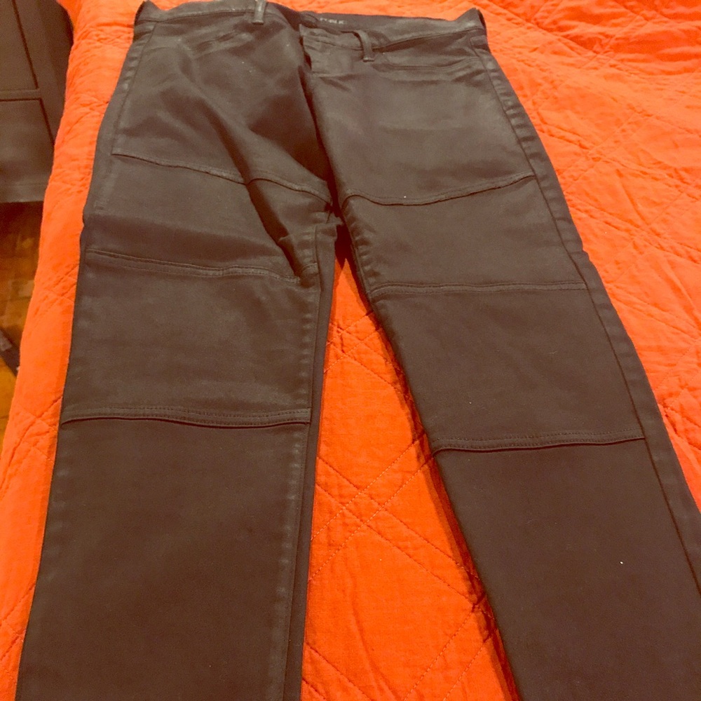 SALE Banana Rep Blk rock Moto skinny Jeans 30" $12