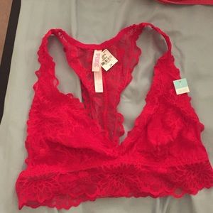 Pink brand new bralette