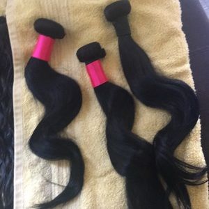 Brazilian hair (wavy)