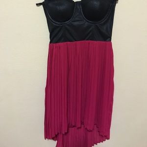 Strapless party dress