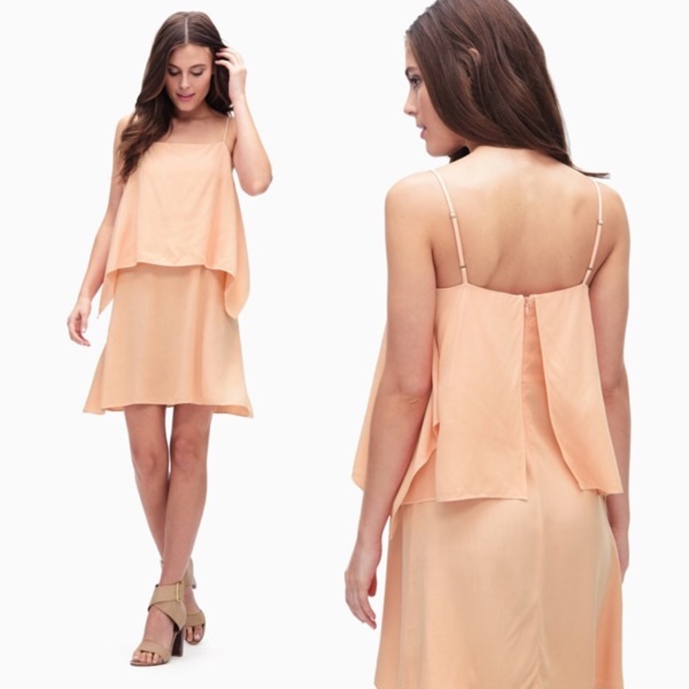 🆕Splendid RAYON VOILE TANK DRESS Soft Peach