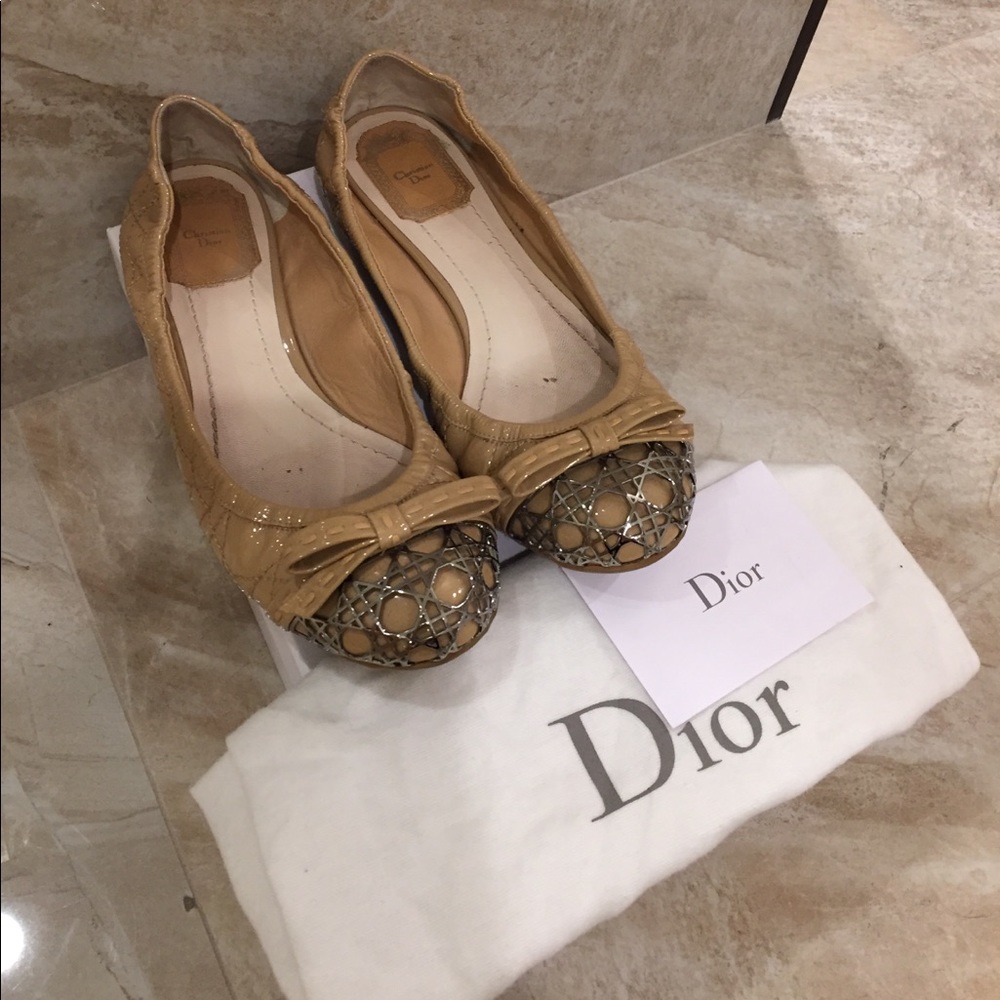Dior ballet flats