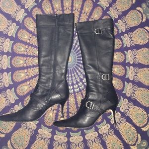 Ramon Tenza Leather Knee High Boots