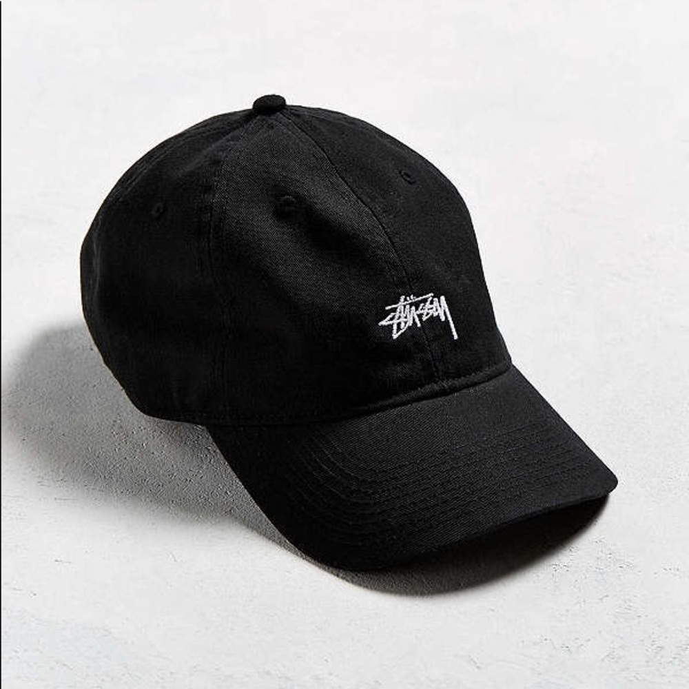 stussy black hat