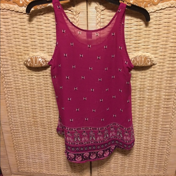 Patterned Tank/blouse - Picture 2 of 2