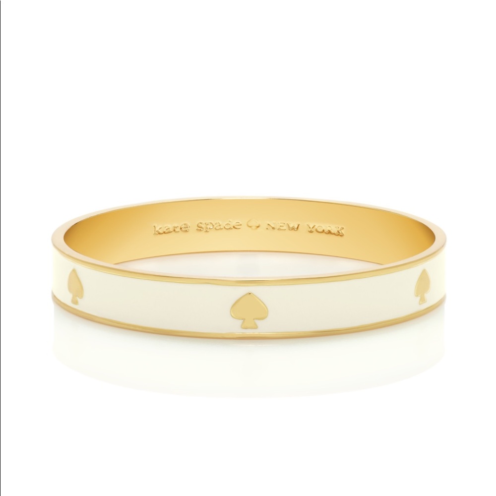 Kate Spade White Spade Bangle