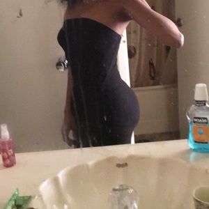 Bodycon tube top dress