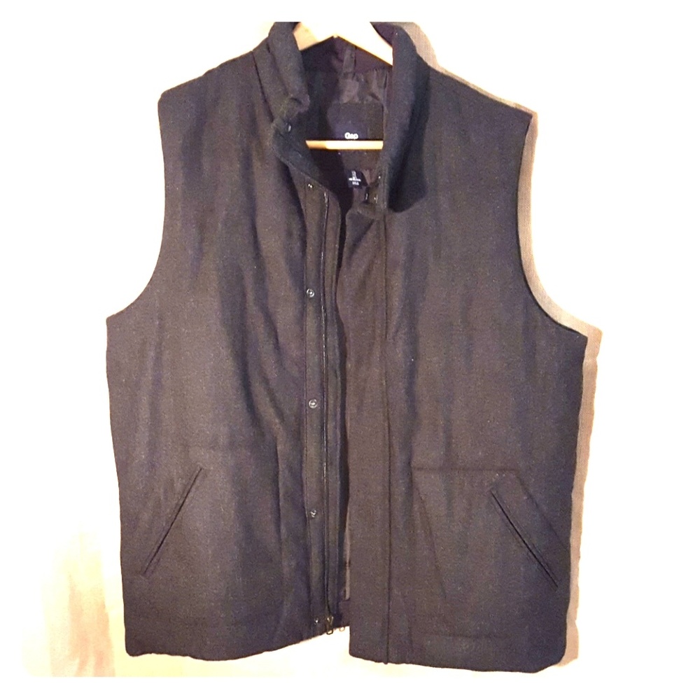 GAP Men's Fleece Vest Coat