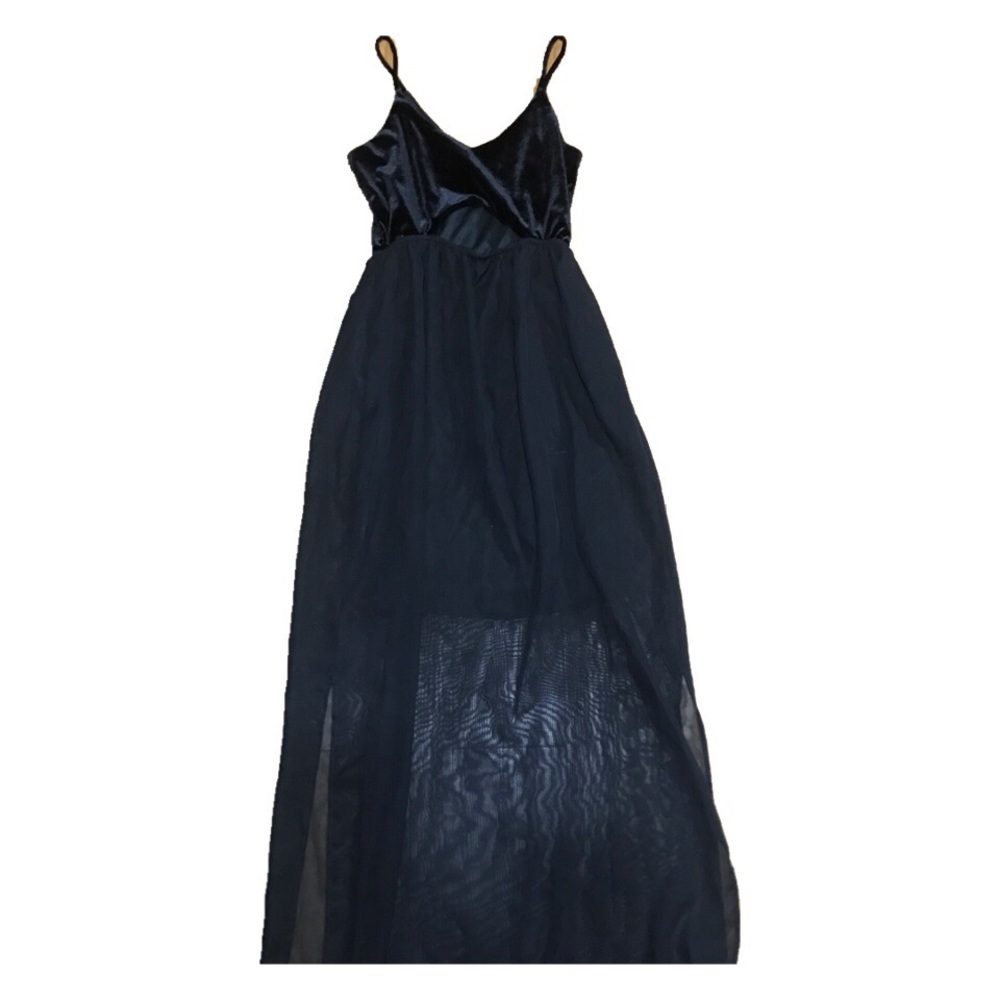 LA HEARTS Velvet Maxi Dress