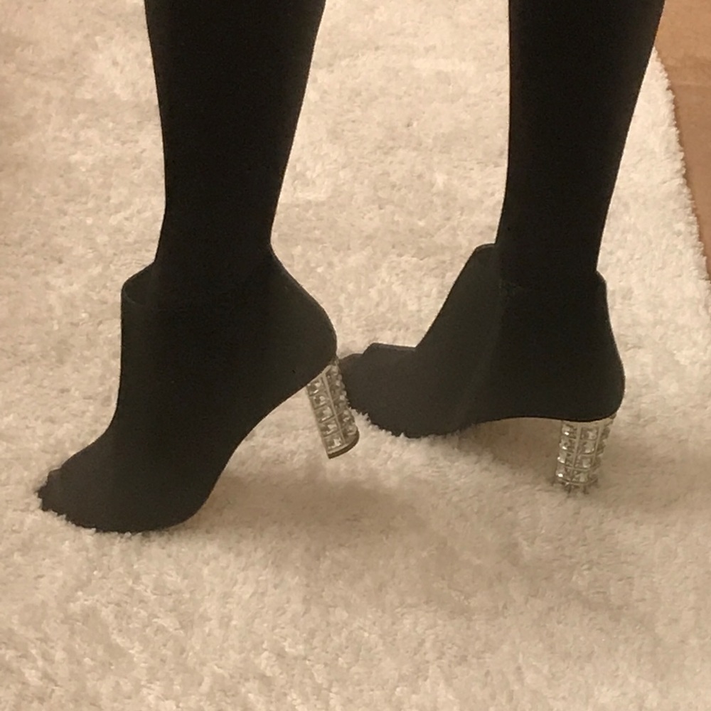 Dune Orion Embellished Suede MidHeeled Ankle Boots
