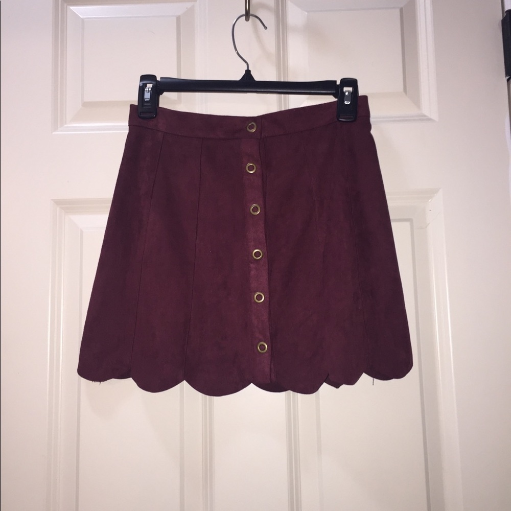 Suede Pacsun Kendall + Kylie skirt!!!