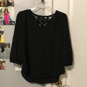 Black dress blouse