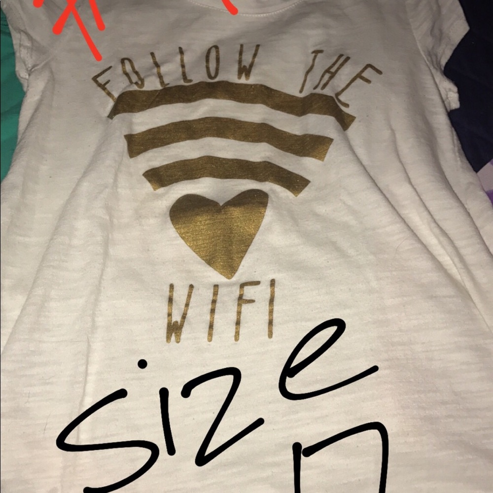 Cute barley worn shirt