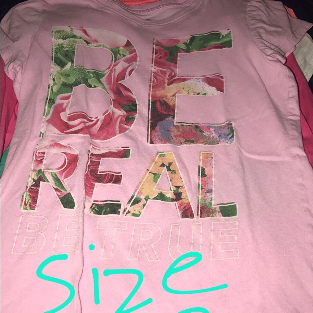 Set of 5 shirts from children's place!