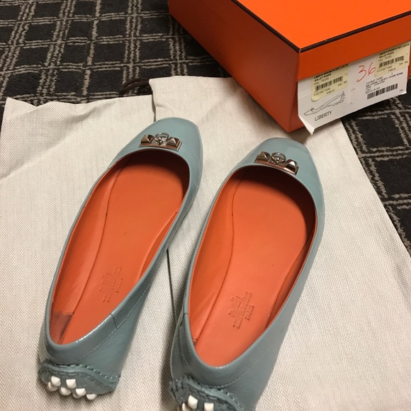 Hermes blue flat - Picture 5 of 6