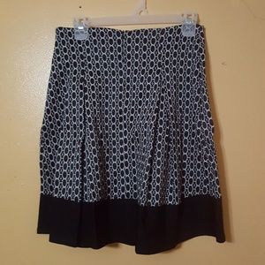 Midi skater skirt