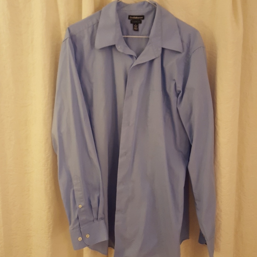 Blue dress shirt