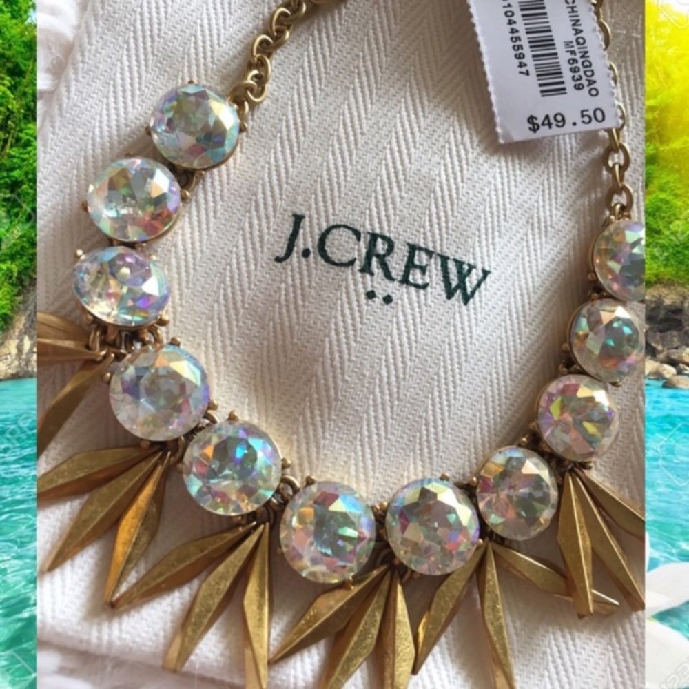 Naughty J. Crew necklace