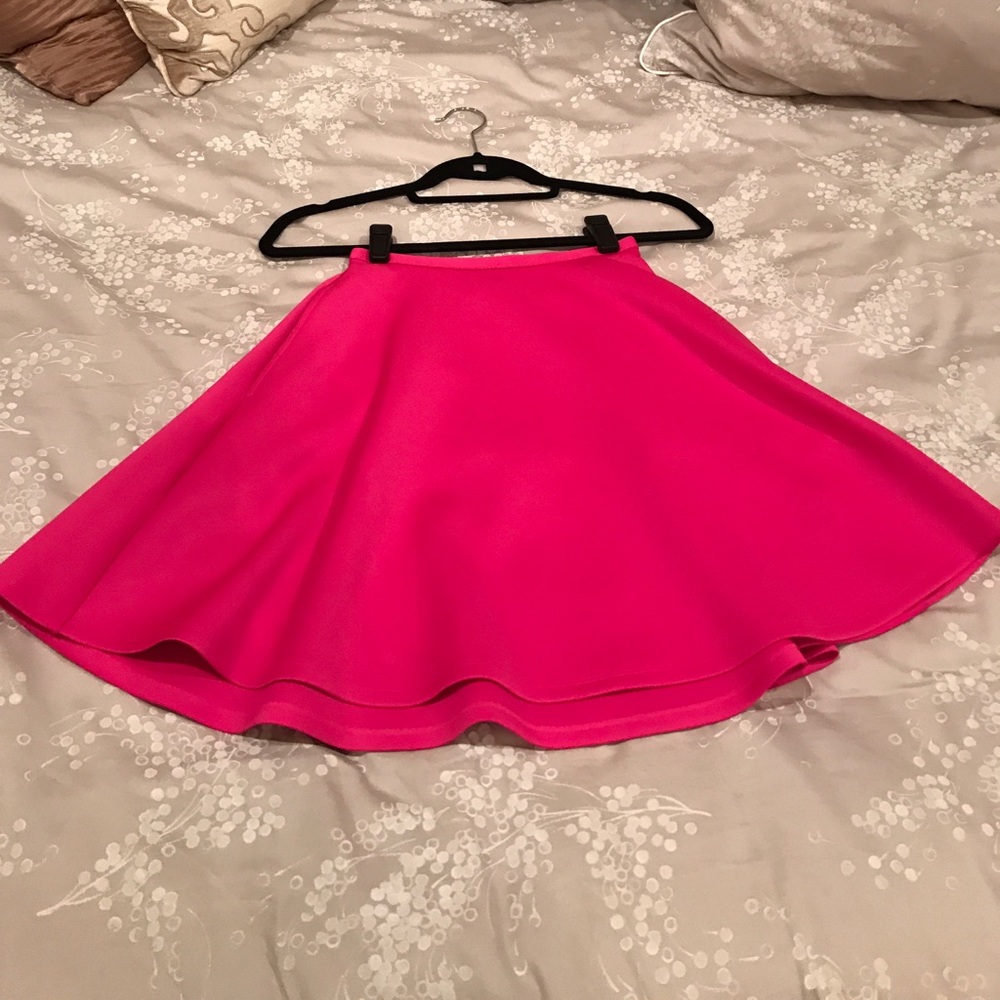 Ted Baker Fuchsia Skater Skirt