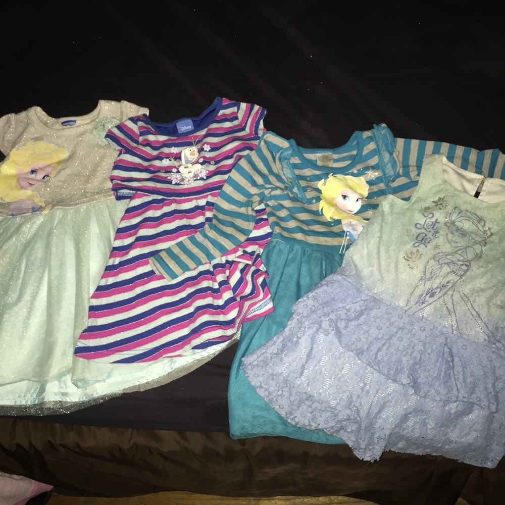 3t frozen dress Bundle