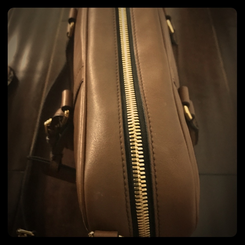 Burberry Newberg Leather Briefcase Shoulder Bag