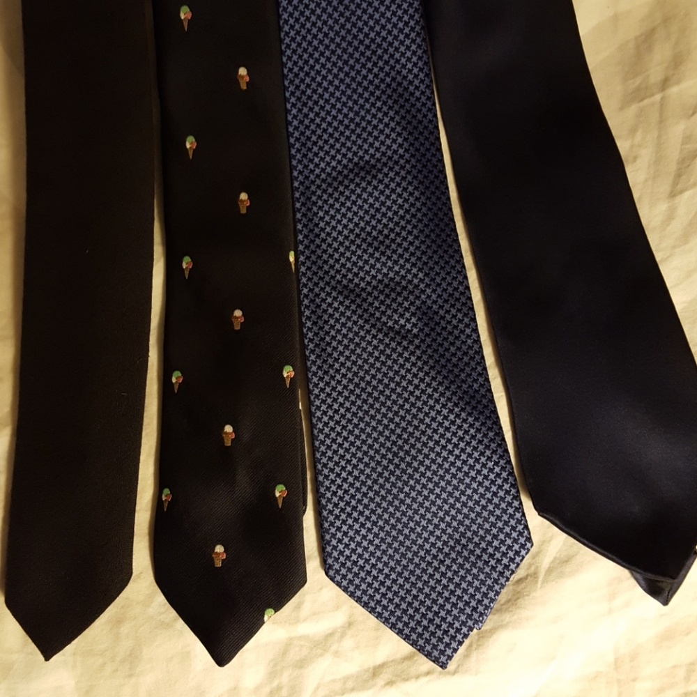 Four ties