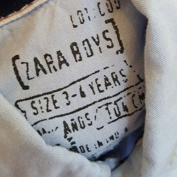 BOYS ZARA BOYS Button Down Shirt - Picture 2 of 3