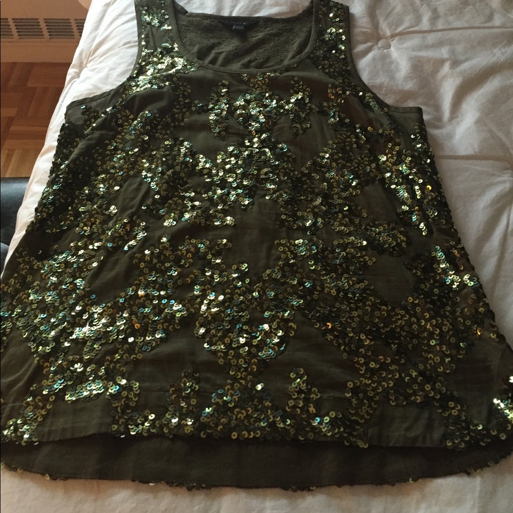 J.Crew Sequin Tank
